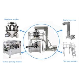 Laundry Pods Laundry Detergent Zipper Bag Packing Machine Automatic