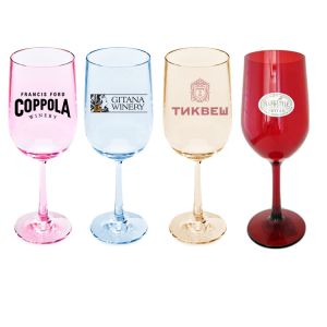 Buy cheap 400ml Tritan Crystal Glass Transparent Fun Plastic Wine Cup ODM from wholesalers