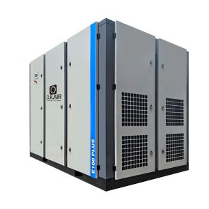 Compact 100 HP Two Stage Screw Air Compressor Voltage 460 - 480V 3 Phase