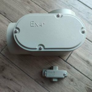 Buy cheap Explosion Flameproof Threading Box IP66 Aluminum Enclosure Hazardous Area Customer Cable Settings G2 from wholesalers