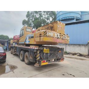 Buy cheap Used Mobile Crane Orange and Red Terrian 50ton Truck-Mounted Telescopic Crane 2017 Year from wholesalers