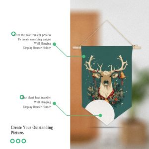 Buy cheap Linen Sublimation Garden Flags Blanks Custom Wall Hanging Flags from wholesalers