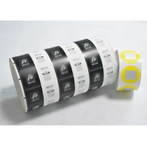 Buy cheap White Custom Eggshell Stickers , Customized Security Labels Stickers from wholesalers