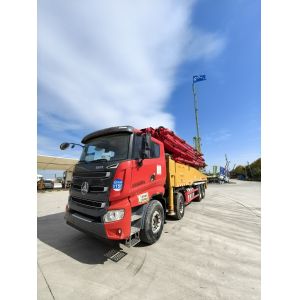 China 2021 Sany SYM5445THB 56m High Efficiency Concrete Pump Truck for Large Scale Infrastructure and High Rise Buildings on sale