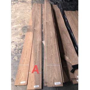 Buy cheap Natural veneer clear texture mountain pattern black walnut veneer for Interior decor plywood face board from wholesalers