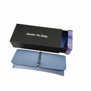 Buy cheap Custom Logo Leather Paper Glasses Case Set OEM / ODM Available from wholesalers