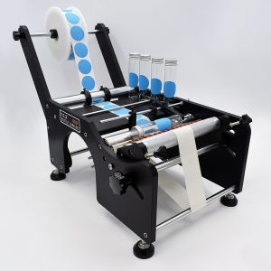 Buy cheap Economical manual/semi-auto manual bottle sticker labeling machine equipment from wholesalers