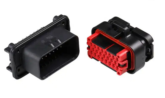 ECU 23 Pin Wire Harness Waterproof Automotive Connectors 776164-1 770680-1