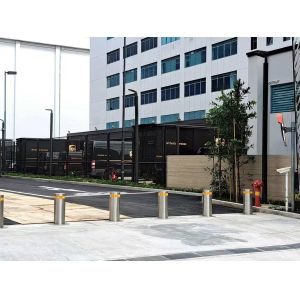 Buy cheap Anti Ram Hydraulic Retractable Bollards With Remote Control from wholesalers