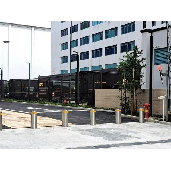 Quality Anti Ram Hydraulic Retractable Bollards With Remote Control for sale