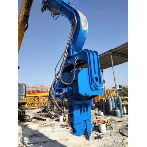 Buy cheap 15Ton Excavator Hydraulic Pile Hammer with Vice Arm Excavator Attachments Piling Driver for Construction Machinery Attachment from wholesalers
