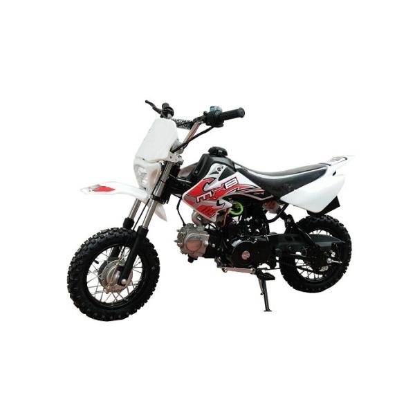 Quality 125cc Air Cooling Engine Gas Dirt Bikes Drum Brake 55km / H Max Speed for sale