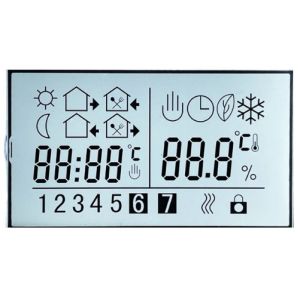Buy cheap ODM Hygrometer TN LCD Display Positive Transmissive Custom Segment LCD product