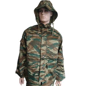 Buy cheap Hooded Camouflage Training Top with Versatile Functions Zipper Metal Button product