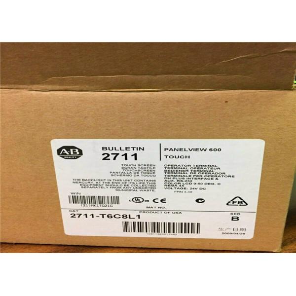 Quality Allen Bradley 2711-T6C8L1 HMI Touch Screen Panelview 600 LCD Operator Panel Display for sale
