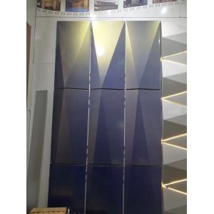 Buy cheap 5mm Thickness Aluminum Veneer Panel / 3D shape Aluminum Composite Panel from wholesalers