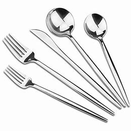 Quality Ergonomic Mirror Polish 1810 Cutlery Silverware Rust Resistant for sale
