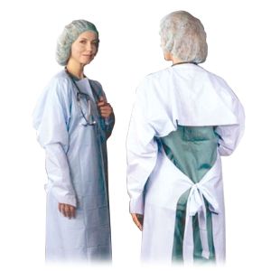 Non sterile Level 2 Waterproof CPE Gown With Thumb Loop