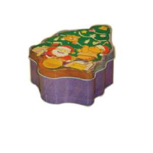 Buy cheap Tree Shaped Gift Tin Can Food Grade Material , Tin Christmas Ornaments from wholesalers