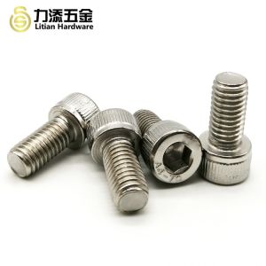 Buy cheap SS304 Metal Screw Fasteners , M10 Socket Head Cap Screw Din 912 Grade A4-70 from wholesalers