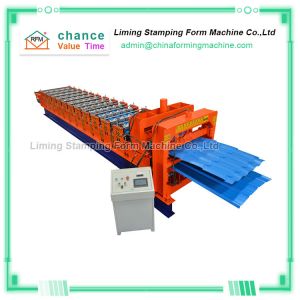 Buy cheap Galvanized L8200mm Roof Panel Roll Forming Machine PLC Control from wholesalers