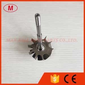 Buy cheap GT3076R GTX3076R GTX3067R 55/60mm 10 blades reverse ball bearing turbo turbine wheel shaft / turbine shaft&wheel from wholesalers