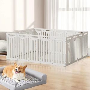 Buy cheap Main Material Plastic Iron Pet Skylight Dog House for Large Dogs Customized Color Indoor/Outdoor Luxury Kennel from wholesalers