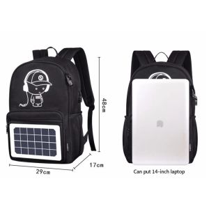 Waterproof 46cm 23L 1A 4W 5V Lithium Battery Pack