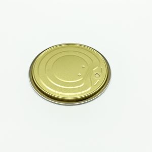 China Corrosion Resistant Metal Can Lids Clear Lacquer Coating Surface Durable on sale