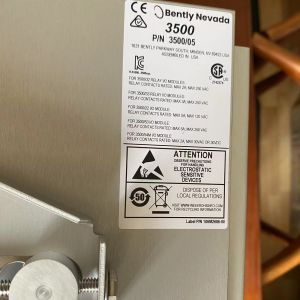 Buy cheap 3500/05-01-01-00-00-01 Bently Nevada 3500/05 System Rack For 3500 Series Monitor Modules And Power Supplies from wholesalers