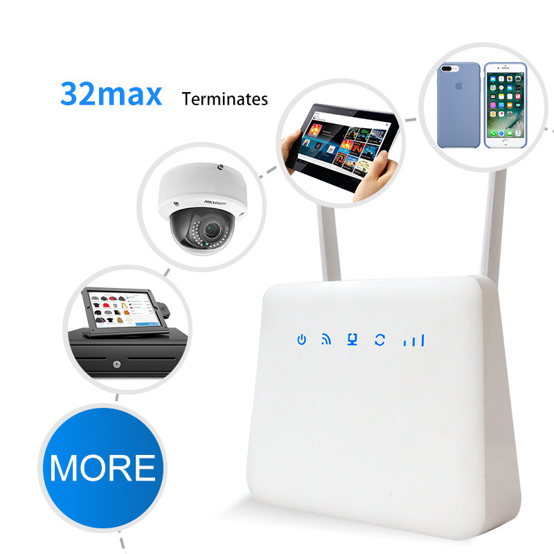 Buy cheap LTE FDD CAT4 150Mbps VPN Firewall 4G LTE Wireless Funtion Router With RJ11 Port from wholesalers