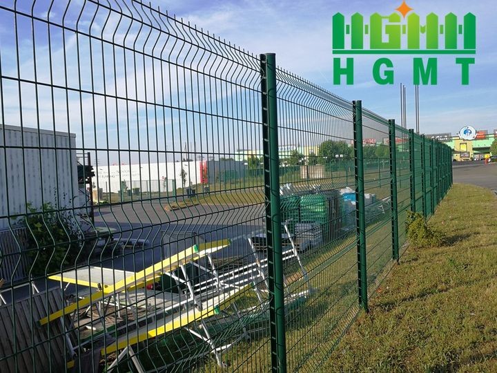 Buy cheap High quality Factory Sale Cheap Garden Galvanized Fences and 3D Welded Wire Mesh Fence Panel Farm Welded Wire Mesh Panel from wholesalers