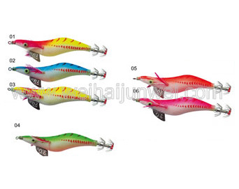 Quality New design best sale squid jig fishing lure JWSQDJG-03 for sale