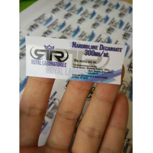 Glossy Lamination 10ml test vial Bottle Labels