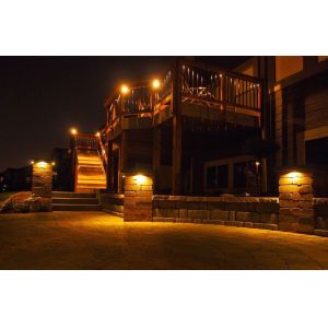 Buy cheap 6" LED Hardscape Lights for illuminate retaining wall light 12V Led Step Light of Low Voltage brick Led Stair Lighting from wholesalers