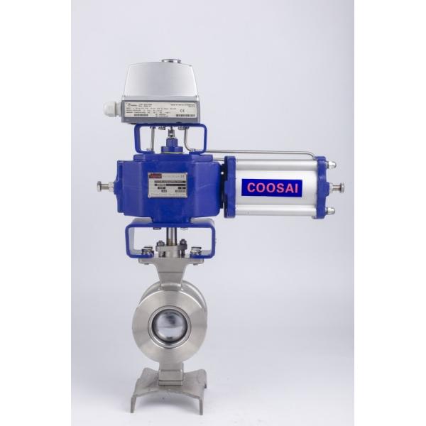 Quality Stainless Steel Segment Ball Valve for High-Temperature Environments for sale