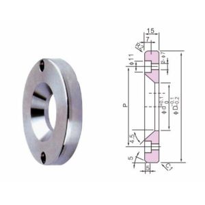 S45C SCM435 Precision Mold Parts , Tempered Plastic Mold Locating Ring