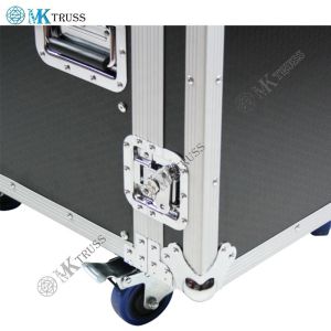 Customized 10U 12U 14U 16U Flight Case with 9mmplywood and Honycomb Surface