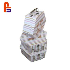 Buy cheap Matt Lamination Printing Cardboard Suitcase Gift Box Environmentally Friendly from wholesalers