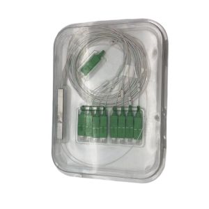 Buy cheap Fiber Optic Splitter Manufacture Mini Type PLC Splitter for FTTH Single Mode Fiber from wholesalers