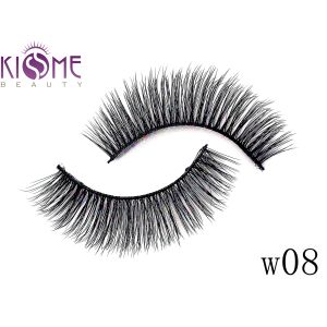 Buy cheap Durable Shine Whispy Faux Mink Eyelashes Multi Layers Makeup Application from wholesalers