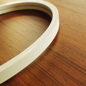 China IP67 Silicone Neon Strip CCT 3500K DC24V Flex Vertical Bending on sale