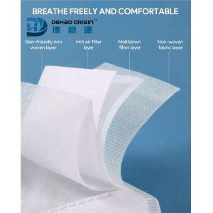 Buy cheap 9.5cm Elastic Earloop KN95 Disposable Protective Respirators from wholesalers