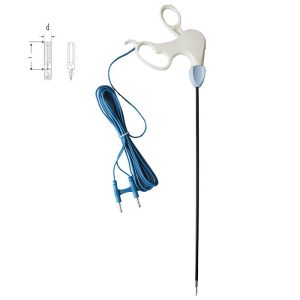 Buy cheap Ergonomic And Disposable Laparoscopic Bipolar Forceps With Gun Handle from wholesalers