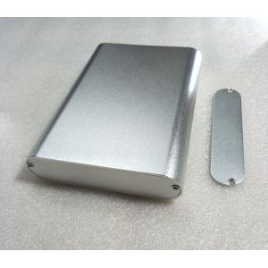 Buy cheap Sandblasted Extruded 6063-T5 Aluminium PCB Enclosure Box from wholesalers