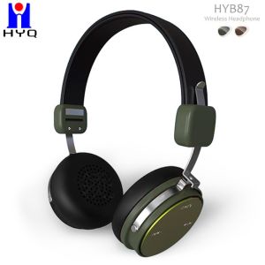 Buy cheap Pu Leather Strap 15m Wired Bluetooth Headsets Over Ear Headphones from wholesalers