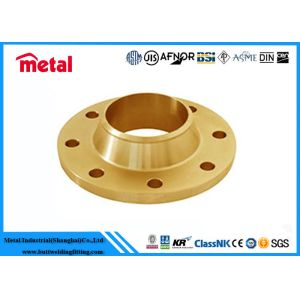 Buy cheap Class 1500 # Cupro Nickel Pipe Fittings , Alloy Steel Slip On Copper Nickel Flanges from wholesalers