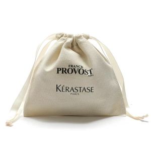 Buy cheap Cotton Fabric Drawstring Gift Bags Candy Use Foiling Stamping Surface from wholesalers