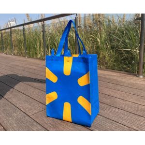 Buy cheap Hot Sale Personalized Logo Size Printed Eco Friendly Recyclable Reusable Grocery Portable REPT Bag Wholesale Cheap Reusable Eco pp Shopping Bag Non from wholesalers