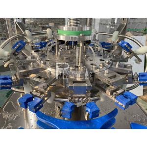 1500BPH 0-2L Fruit Juice Beverage Hot Filling Machine for Glass Bottle Pull Ring